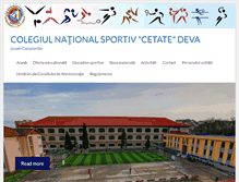 Tablet Screenshot of cnscetatedeva.ro